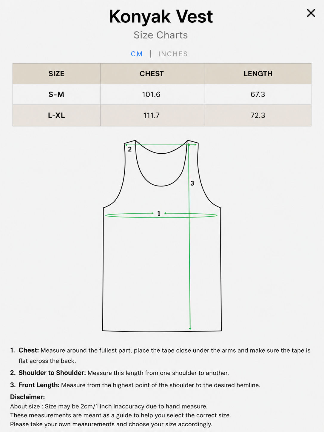 Konyak Vest